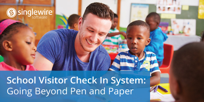 School visitor check in system